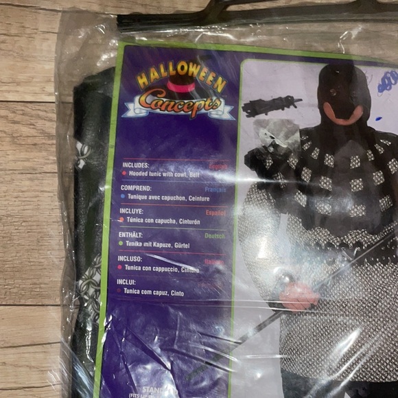 Halloween concepts adult men Executioner outfit costume medium m 44 jacket size - Picture 2 of 5